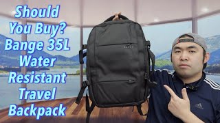 Should You Buy Bange 35L Water Resistant Travel Backpack [upl. by Yvad]