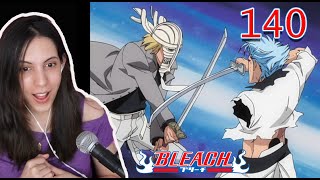 HIRAKO SHINJI Vs GRIMMJOWI  Bleach Episode 140 Reaction [upl. by Iblehs]