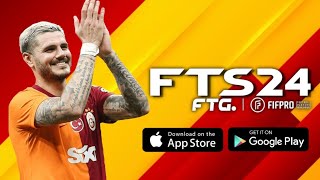 KARİYER MODLU İNTERNETSİZ EN İYİ MOBİL FUTBOL OYUNU  FTS 24 MOBILE [upl. by Zaria444]