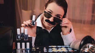 ASMR  Officer Bart Gives You a Tough Love Manicure [upl. by Haduj]