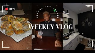 WEEKLY VLOG  First Week In My New Apartment  Bathroom Updates  Amazon Haul  Fun Nights [upl. by Fuhrman]