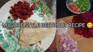 beetroot recipe Mysore style 😋mysoremalayali99 [upl. by Schoenfelder265]