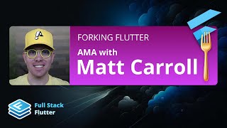 Flutter Friday Live 📺 Flutter amp Flock with Matt Carroll [upl. by Annuahs]