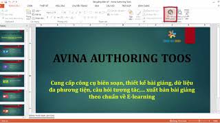 Avina Authoring Tools  Đưa thông tin giảng viên vào bài giảng [upl. by Yup42]