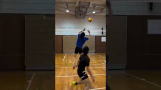 Japanese boys playing volleyballVolleyball funny moments ytshorts shortsfeed shortvideos [upl. by Anerys]