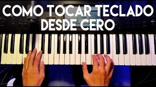 COMO TOCAR TECLADO  EL DEFINITIVO CURSO DE TECLADO NIVEL BASICO [upl. by Nohtanhoj953]