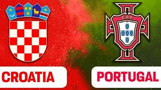 🔴 LIVE  Croatia vs Portugal UEFA NATIONS LEAGUE  Gameplay [upl. by Hyacintha]