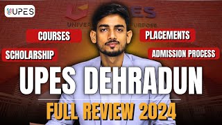 UPES Dehradun 2024 A Comprehensive University Review  FEE STRUCTURE  PLACEMENTS [upl. by Merkley]