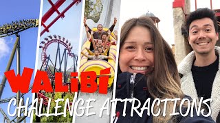 TOUTES LES ATTRACTIONS DE WALIBI EN UNE SEULE JOURNÉE  Vlog Challenge 2023 [upl. by Orgel]