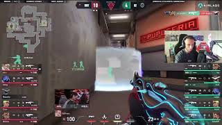 FNS Reacts To a World Class Fake from 100T Boostio In VCT Grand Finals [upl. by Christoper914]