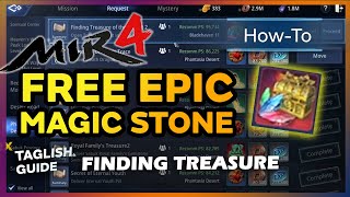 Finding Treasure of the Desert 2 Open Tresure Chest in Bladeheaven Tagalog Tutorial [upl. by Rosa]