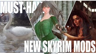 Musthave New Skyrim Mods to Upgrade Immersion Bug Fix Visual And More [upl. by Plumbo]