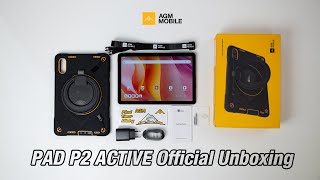 AGM PAD P2 ACTIVE  Official Unboxing and Presentation [upl. by Theone]