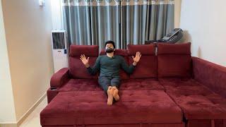 Our Grand Sofa Tour  Best Sofa Ever 😍 [upl. by Anilrahc670]