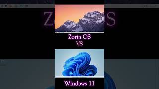 Windows 11 vs Zorin OS windows linux [upl. by Narcis913]