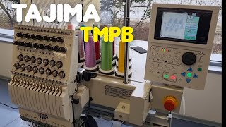 Tajima TMBPS1501 Embroidery Machine [upl. by Adnertal]