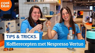 Vier koffierecepten met de Nespresso Vertuo [upl. by Ayeki]