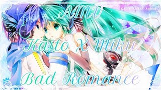 Project Diva AMV  Bad Romance Rock Version  Kaito X Miku Hatsune [upl. by Notyarb]