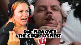 ONE FLEW OVER THE CUCKOOS NEST 1975 FIRST TIME WATCHING Canadian MOVIE REACTION [upl. by Eivla]