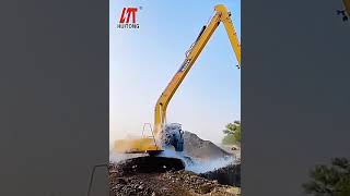 High Strength Steel Material Designed For Tough Site Excavator Long Reach Boom Extended Boom amp Arm [upl. by Acinoreb595]