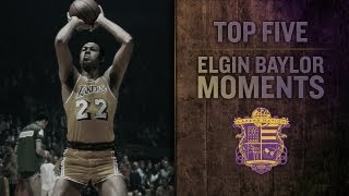 Lakers Nation Best Of Top 5 Elgin Baylor Moments In Lakers History [upl. by Quentin30]