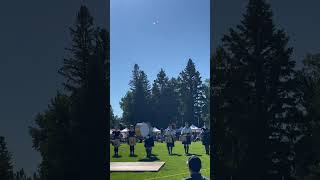 Canmore Highland Games summer mountains canada band alberta music bagpipes [upl. by Judie]