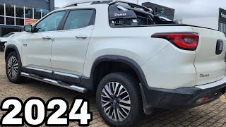 NOVA FIAT TORO RANCH 2024 TURBODIESEL EM DETALHES  A MELHOR PICAPE MÉDIO COMPACTO [upl. by Taran]