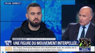 Éric Drouet une figure des gilets jaunes a été interpellé à Paris [upl. by Anyalram]