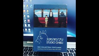 Studio Ghibli Films  Postcards  Unboxing [upl. by Johann137]