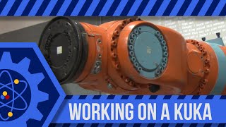 Fixing a KUKA KR3501 Robotic Arm Part 1 [upl. by Kinimod]