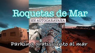 🚐 ROQUETAS DE MAR en autocaravana ll Vamos a un parking gratuito al lado del mar 🌴 [upl. by Uy]