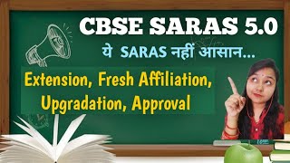 SARAS 50 Explained in Hindi  CBSE Updates 🏆 [upl. by Harimas]