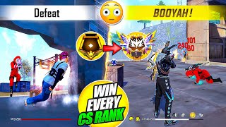 HOW TO WIN EVERY CS RANK IN FREE FIRE 🔥 FREE FIRE PRO TIPS AND TRICKS  FIREEYES GAMING [upl. by Aschim]