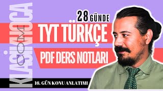 NOKTALAMA İŞARETLERİ KONU ANLATIMI  2025 TYT TÜRKÇE  16GÜN [upl. by Euqinomad]