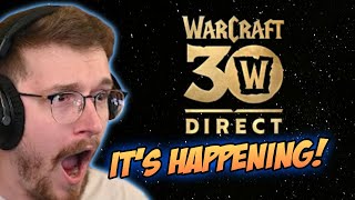 THEYRE ACTUALLY DOING IT  Pyro Reacts Warcraft Direct 30th Anniversary [upl. by Ashelman109]