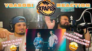 YOASOBI 「群青」quotGunjouquot amp 「あの夢をなぞって・Tracing that Dream」REACTION JPapis [upl. by Arodnap]