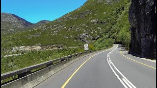 Outeniqua Pass N9 Part 2  V4 2017 Mountain Passes of South Africa [upl. by Newman581]