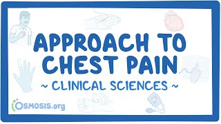 Approach to chest pain Clinical sciences [upl. by Harol]