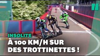 La trottinette électrique a désormais son championnat du monde [upl. by Sosna]