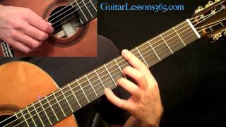 Romance  Acoustic Fingerstyle Guitar Lesson Pt1 Romanza [upl. by Purdum]