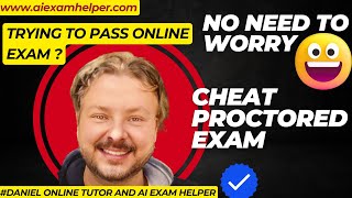 How Do I Cheat in Online Proctored Exam [upl. by Tewell]