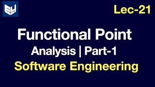 functional point analysis  part12  SE [upl. by Margarette]