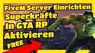 FiveM Superkäfte Aktivieren für GTA RP [upl. by Akeihsal]