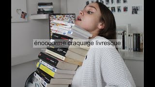 ÉNORME BOOKHAUL  brocante librairie momox [upl. by Adleme]