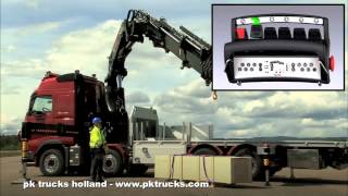 pktrucks HIAB cranes instruction movie  operating the crane [upl. by Pip]