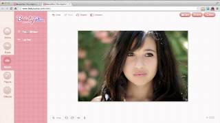 Beauty Plus  logiciel de retouche en ligne dédié au visage [upl. by Androw]