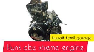 Hero hunk CBZ shine bike engine assembly one by one rebuild part 01 videos k tamil garage [upl. by Nivaj]