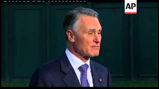 Cavaco Silva comments after meeting Obama [upl. by Naret]