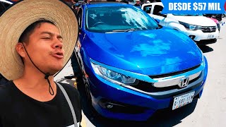 Uff que Chulada de Autos HONDA desde 57 mil pesos esto es el Tianguis de Autos de Pachuca [upl. by Abdulla]