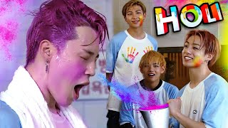 BTS Holi special 🤗  Hindi dub [upl. by Elwin]